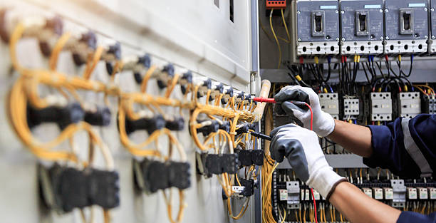 Professional Electrician technician working in Easton, MD